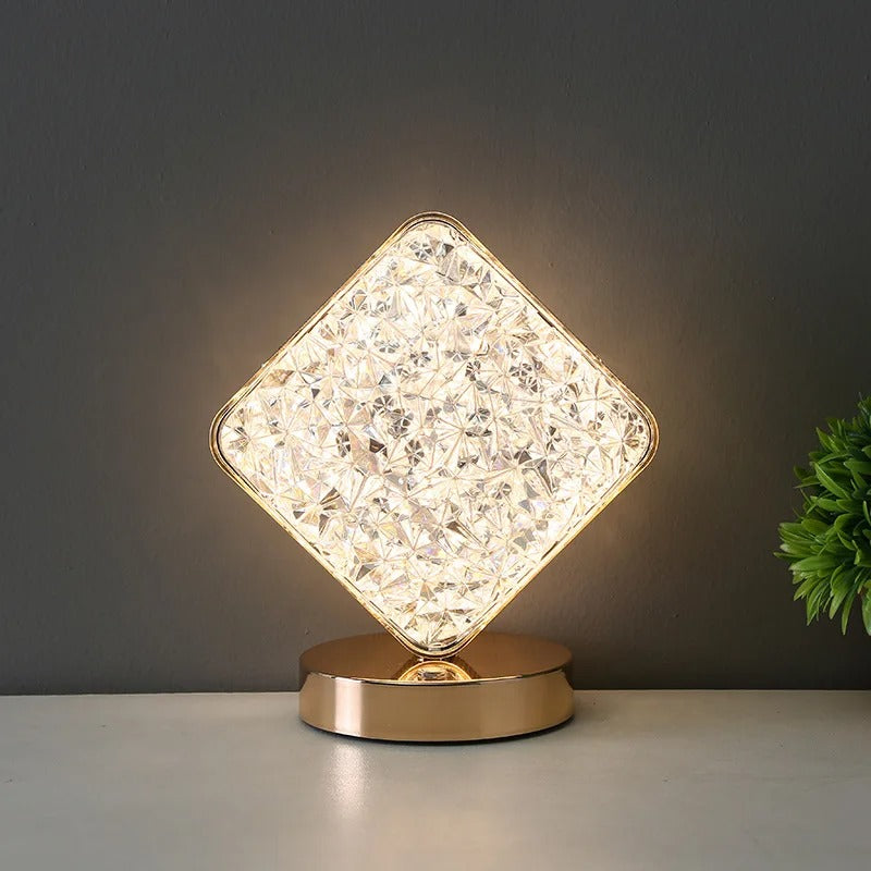 Luxury Crystal Moon Night Lamp – Welfex